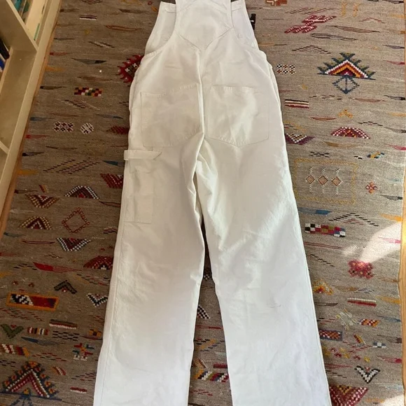 Jesse Kamm Overalls in Salt, Small - Picture 3 of 4